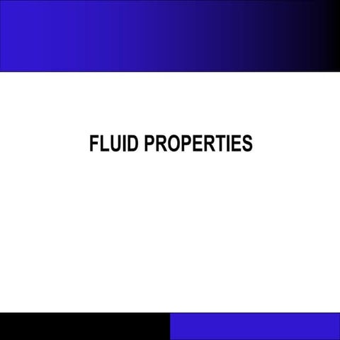 Properties of the fluids | PPT