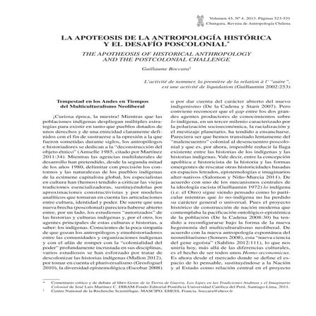 Chungara Vol 45.4 - p - 523