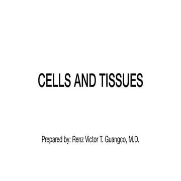 02 - Cells and Tissues - Histology Introduction