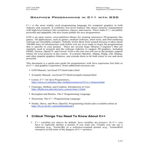 02 c++g3 d | PDF | Programming Languages | Computing