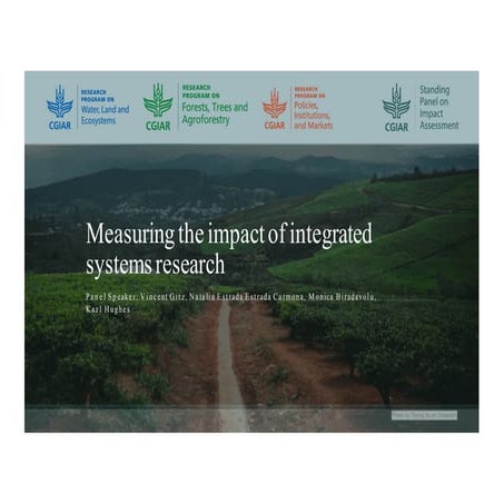 Measuring the impact of integrated systems research