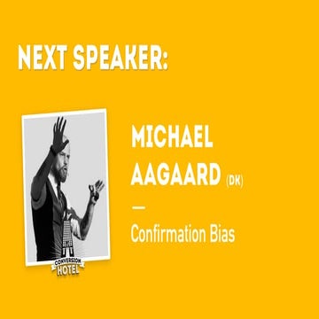 Conversion Hotel 2018 Keynote: Michael Aagaard