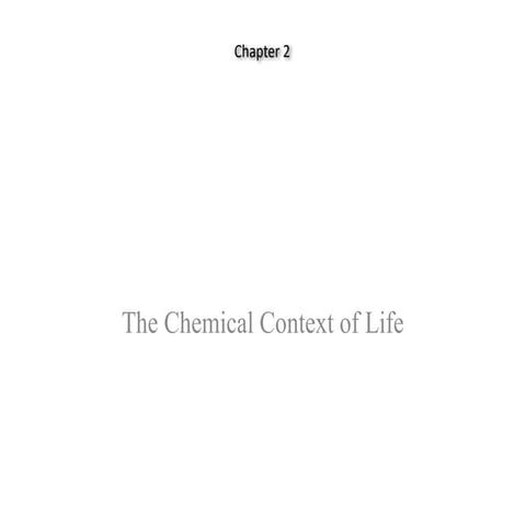 Chapter 2 Introductory course Biology Camp