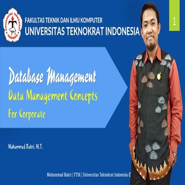 Slide 03: Data Management