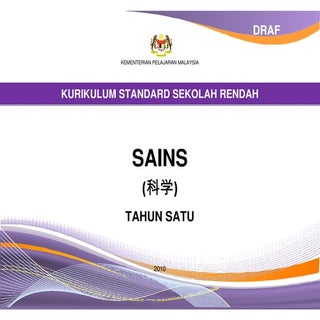 Dunia Sains Dan Teknologi Tahun 1- BC