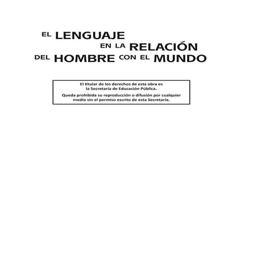02 el lenguaje en la relacion del hombre con el mundo