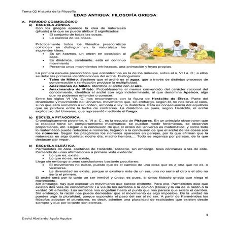 02.  Historia de la filosofía