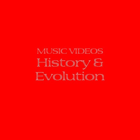 Music Video TimeLine | DOCX