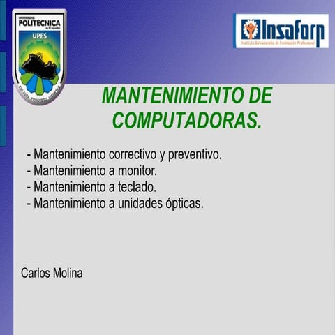 Mantenimiento Preventivo