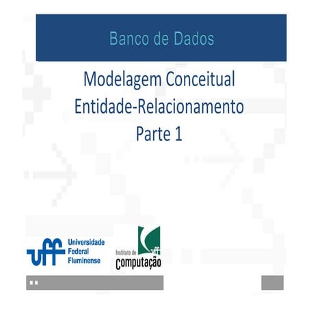 BANCO DE DADOS - Modelo conceitual - MER e DER.pdf