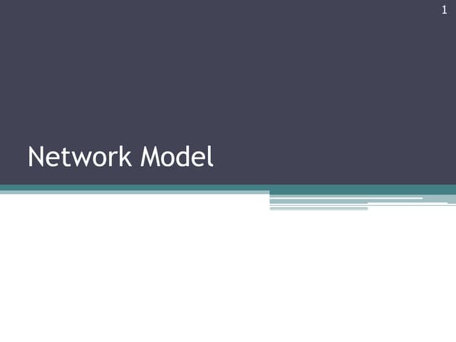 02  network models