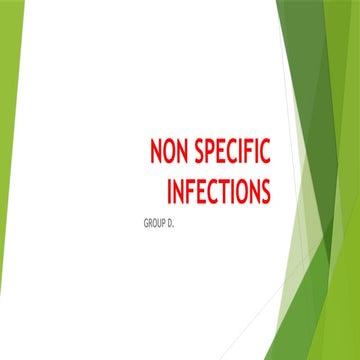 02 - Non Specific Infections 2024.pptx Affecting the head and Neck ...