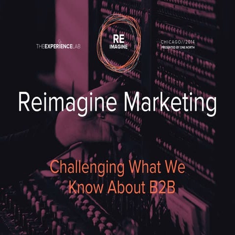 #1NLab14: Reimagine Marketing