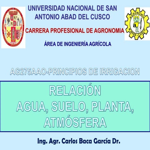 02 relacion agua suelo planta abril - 2015-i