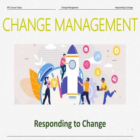 Responding to Change | PPT