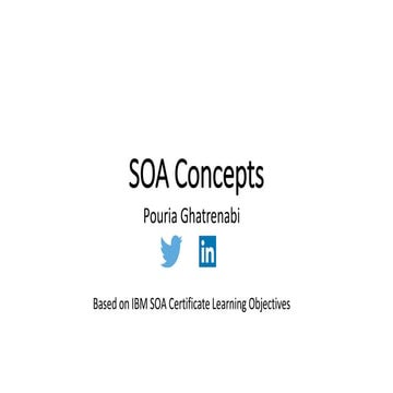 02 Service Oriented Architecture Series - SOA Concepts
