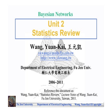 02 Statistics review