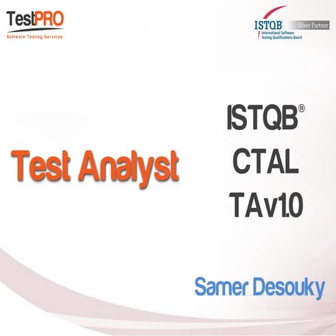 02 - Testing Management - Crash Slides