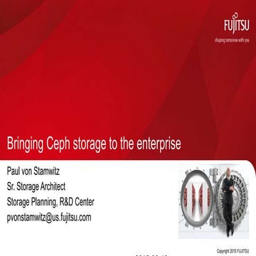 Ceph Day Chicago - Brining Ceph Storage to the Enterprise 