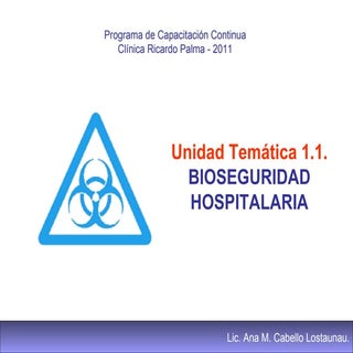 Bioseguridad Hospitalaria