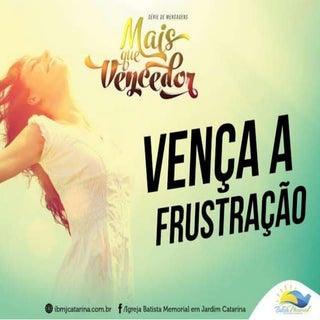 Vença a Frustração