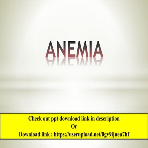 Anemia Causes, Types, Symptoms, Diet, and Treatment 