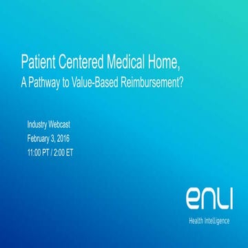 All About the Patient Centered Medical Home (PCMH) | PPTX
