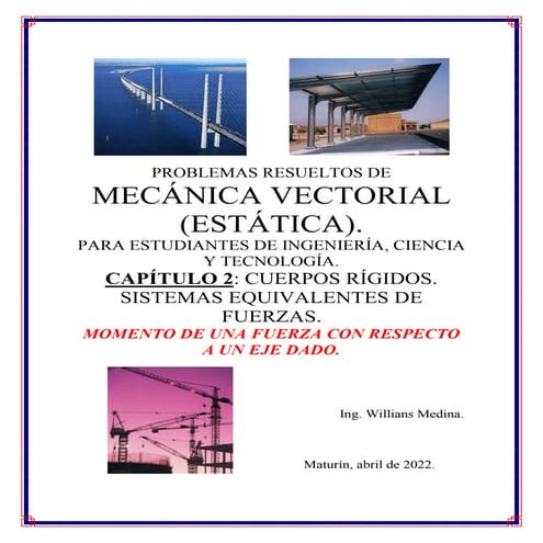 Momento de una fuerza con respecto a un eje dado