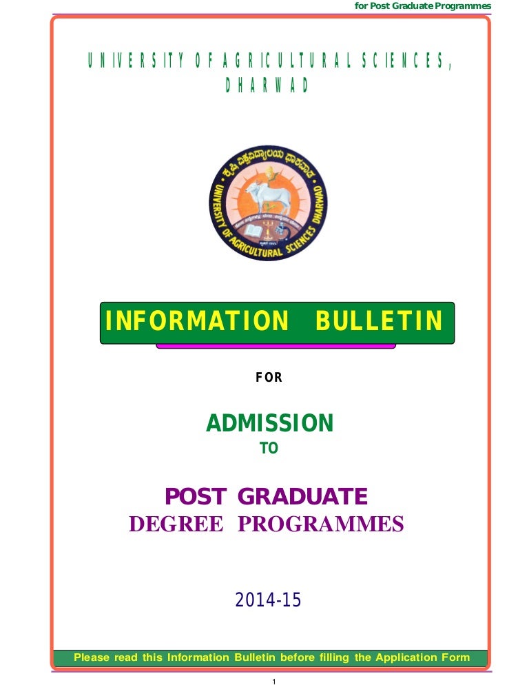 Information Bulletin