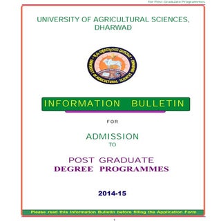 Information Bulletin