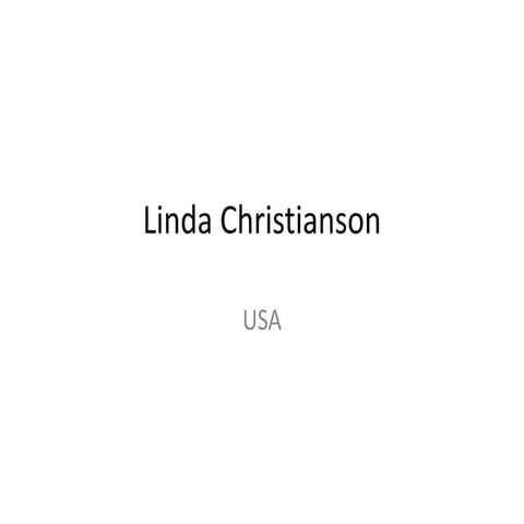 2015 NCECA: Linda Christianson - Demonstrating Artist