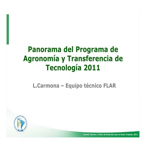 021   programa de agronomia 2011 - l carmona