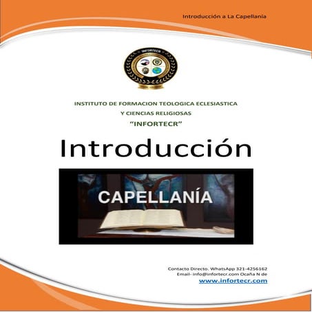 Módulo oficial introducción a la capellanía