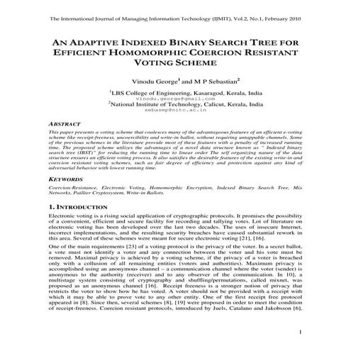 An Adaptive Indexed Binary Search Tree for Efficient Homomorphic ...