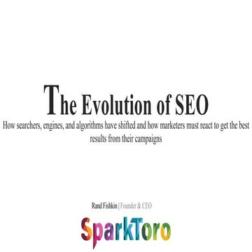 Search Marketing's Evolution: 2018 and Beyond