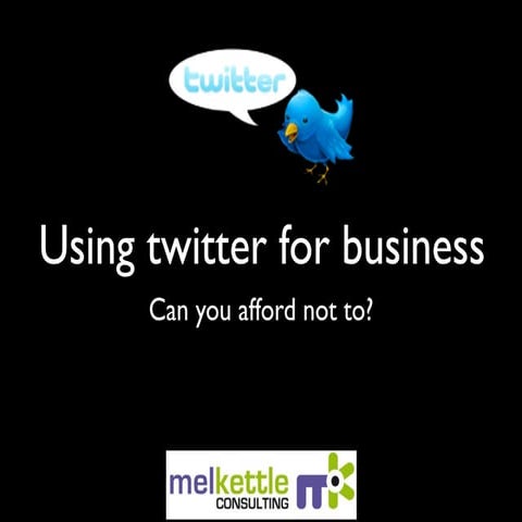 Twitter for business