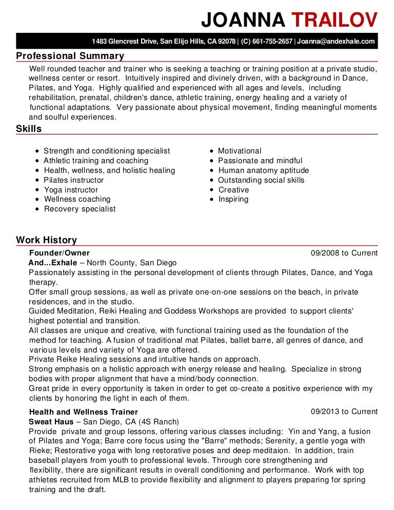 joanna trailov resume 1