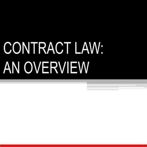 Contract presentation day 1