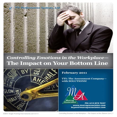 Controlling Emotions in the Workplace