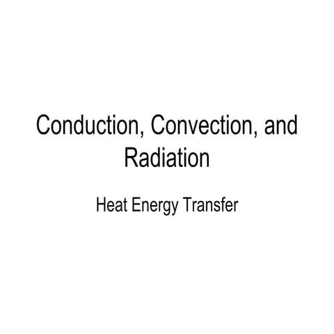 02-22-08 - Conduction, Convection & Radiation