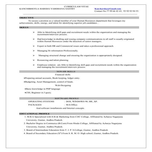 Harsha  MBA 5+ resume(2)