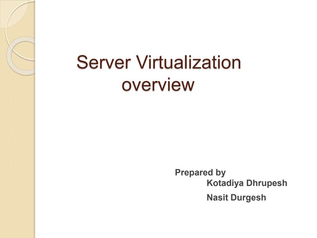What is Virtualization