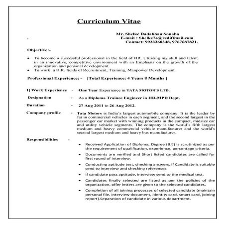 Kenneth Mothibedi CV. | DOC
