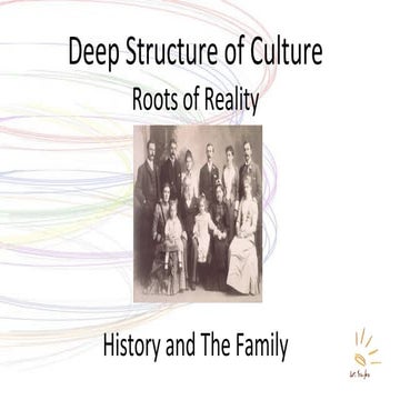 Deep Structures of Culture