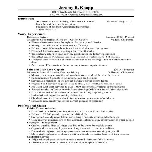 Jeromy Knapp Resume edited 11122014