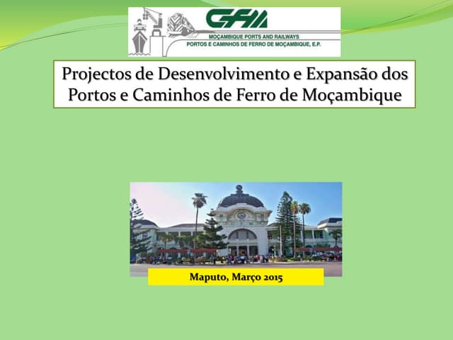 Projectos de desenvolvimento e expa...