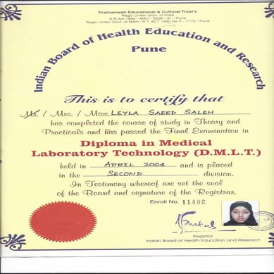 Graduation certificate | PDF