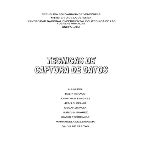 02 7n2is trabajo-tecnica-de-captura-de-datos