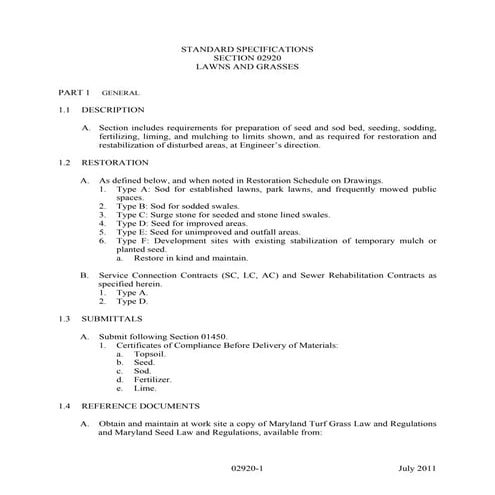Hydroseeding for erosion control | PDF