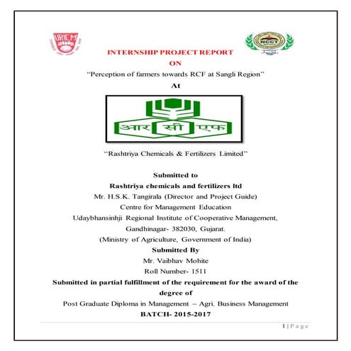 final vaibhav rcf | DOCX